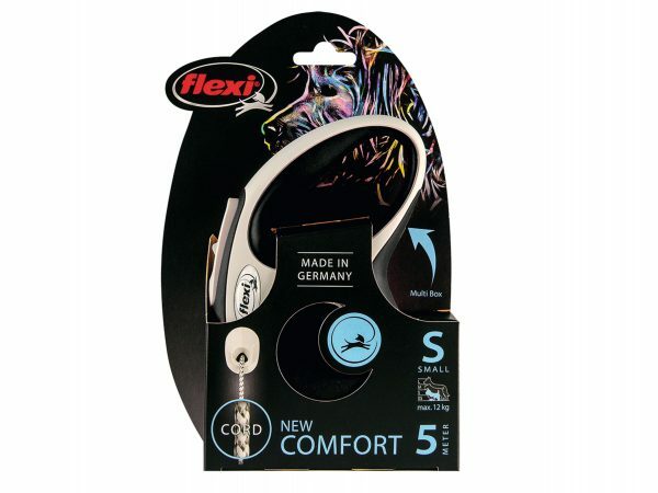 Flexi New Comfort S (koord 5m) zwart