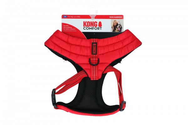 KONG Comfort harness L Red