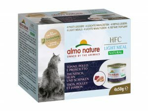 HFC Cats 4x50g Natural Megapack Tonijn ham kip