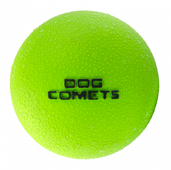 Dog Comets Ball Stardust Groen M 2-pack