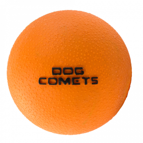 Dog Comets Ball Stardust Oranje S