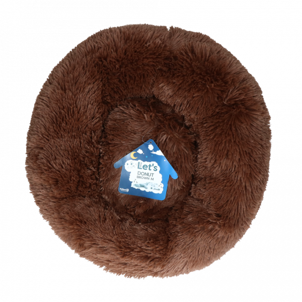 Let's Sleep Donut 50 cm Bruin