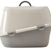 Toilethuis HP Leo taupe  XL 64x46x45cm