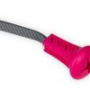 Speelgoed hond TPR dental snack toy roze 24cm