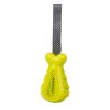 Speelgoed hond TPR dental snack toy groen 23cm