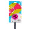 Speelgoed hond TPR fetch snack toy roze bal 23cm