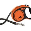 Flexi Xtreme S (riem 5m) oranje