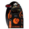 Flexi Xtreme S (riem 5m) oranje