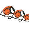 Flexi Xtreme M (riem 5m) oranje