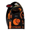 Flexi Xtreme L (riem 5m) oranje