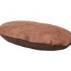 Kussen Snooze lederbruin 62x41cm M