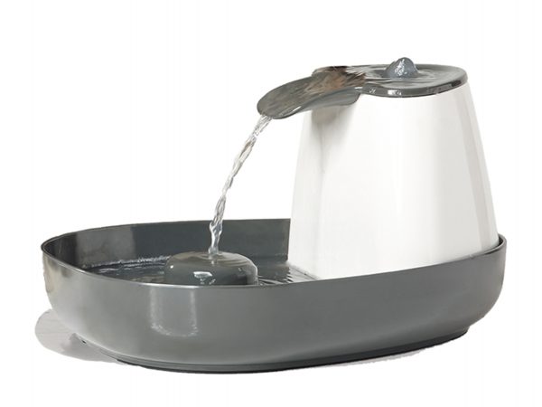 Water fontein Cascade wit-antraciet 1,5L