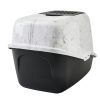 Toilethuis Nestor Marble zwart 56x39x38,5cm
