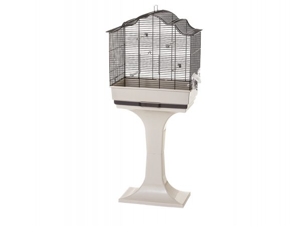 Kooi kleine vogel Sophia 2 zwart +voet 51x36x134cm