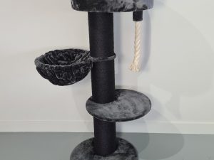 Krabpaal Maine Coon Sleeper de Luxe Blackline Dark Grey