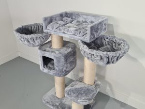 Krabpaal Devon Rex Plus Light Grey