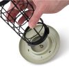 Vetbolsilo met beschermkooi 20cm