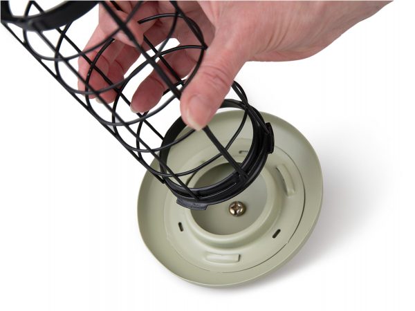 Vetbolsilo met beschermkooi 20cm