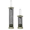 Gepelde zonnebloempitten silo metaal 23cm