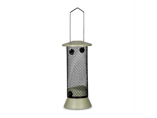 Gepelde zonnebloempitten silo metaal 23cm