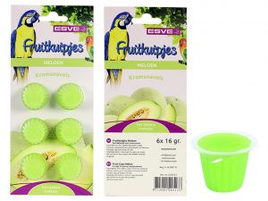 ESVE Fruitkuipjes Meloen 16g (6)