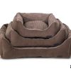 Mand vierkant Ryo bruin 45x40x19cm
