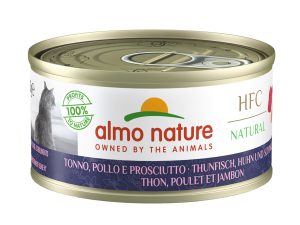 HFC Cats 70g Natural - tonijn, kip en ham