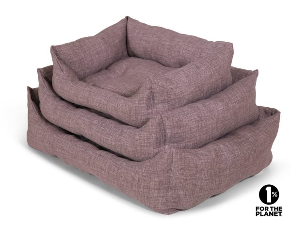 Mand vierkant Adelle bruin 30x45x15cm