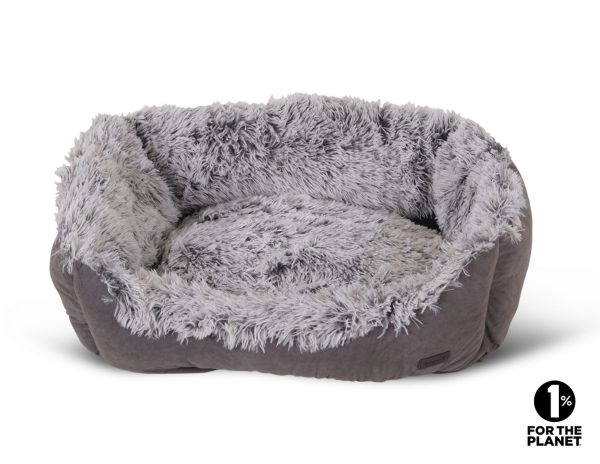 Mand vierkant Keon grijs 75x60x23cm
