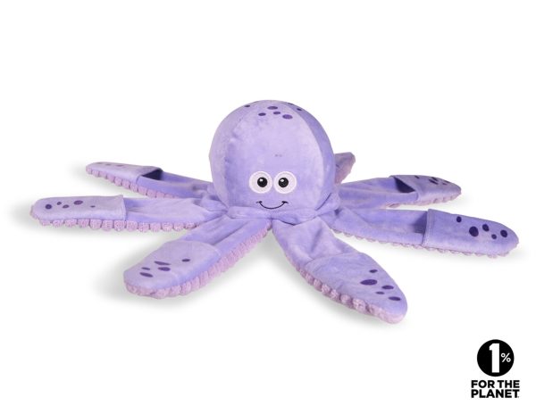 Speelgoed hond pluche snackzoeker octopus 29cm