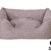 Mand vierkant Neva ivoor 60x40x24cm